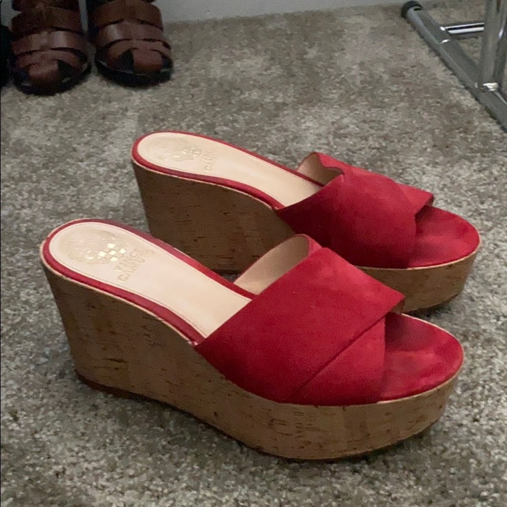Women’s red sandals